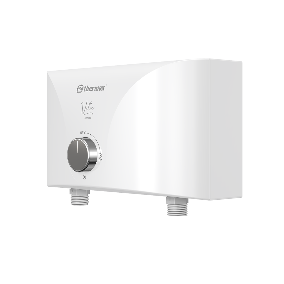 Проточный электрический водонагреватель Thermex Vetro 5500 combi