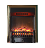 Каминокомплект Interflame Спенсер с очагом Fobos FX M Brass бежевый с золотой патиной